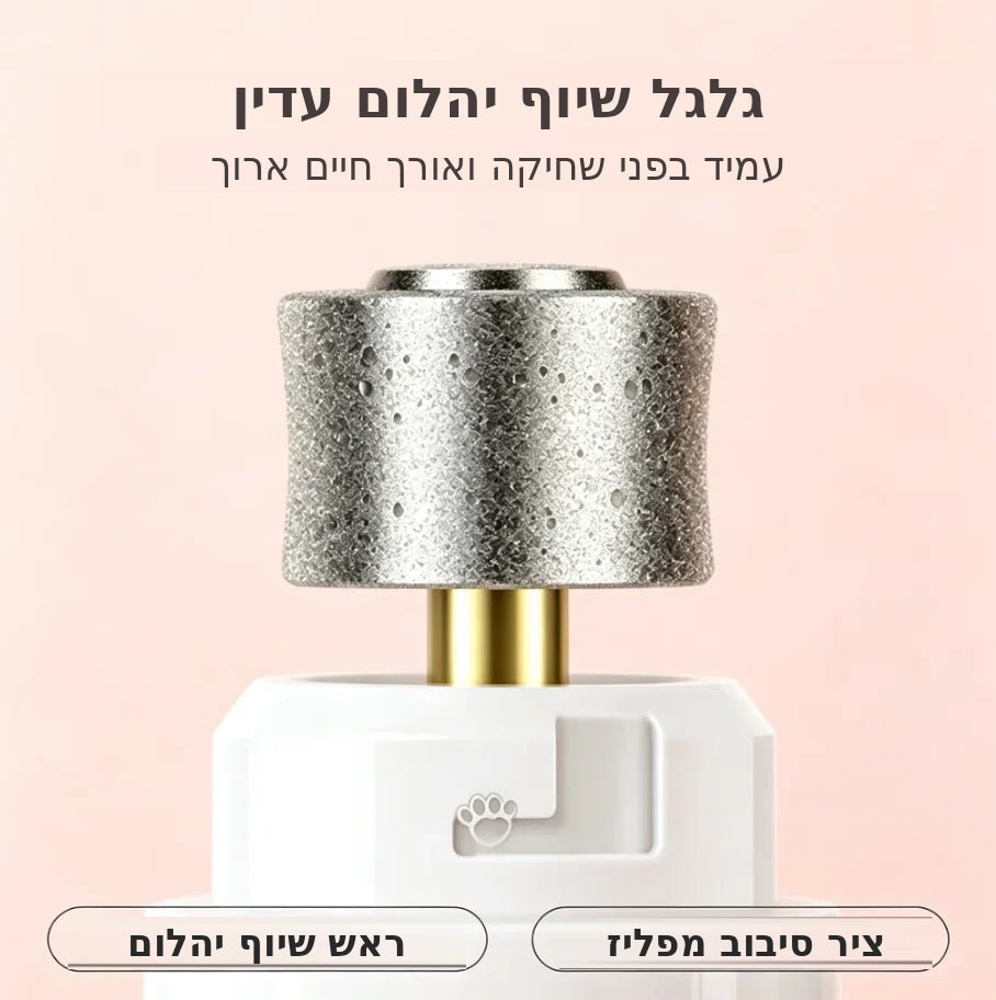 משייף ציפורניים חשמלי לכלבים וחתולים – שקט, עדין ונטען USB